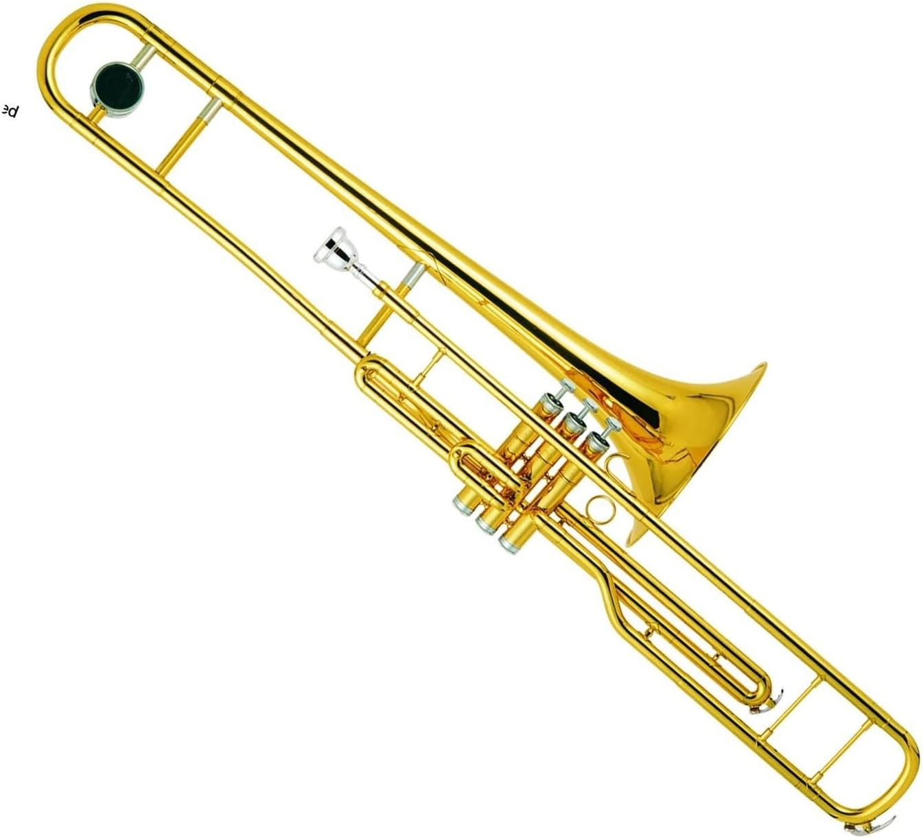 Professionals euphonium C Key Piston Trombone Cupronickel With Nickel Plated Piston