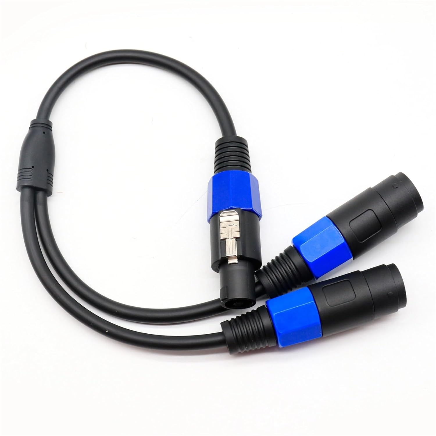Splitter Cable 1 Male to 2 Female/1 Female to 2 Male 0.5meter Speaker Audio Cable Speak-on Connection Cable(1 Male to 2 Female)