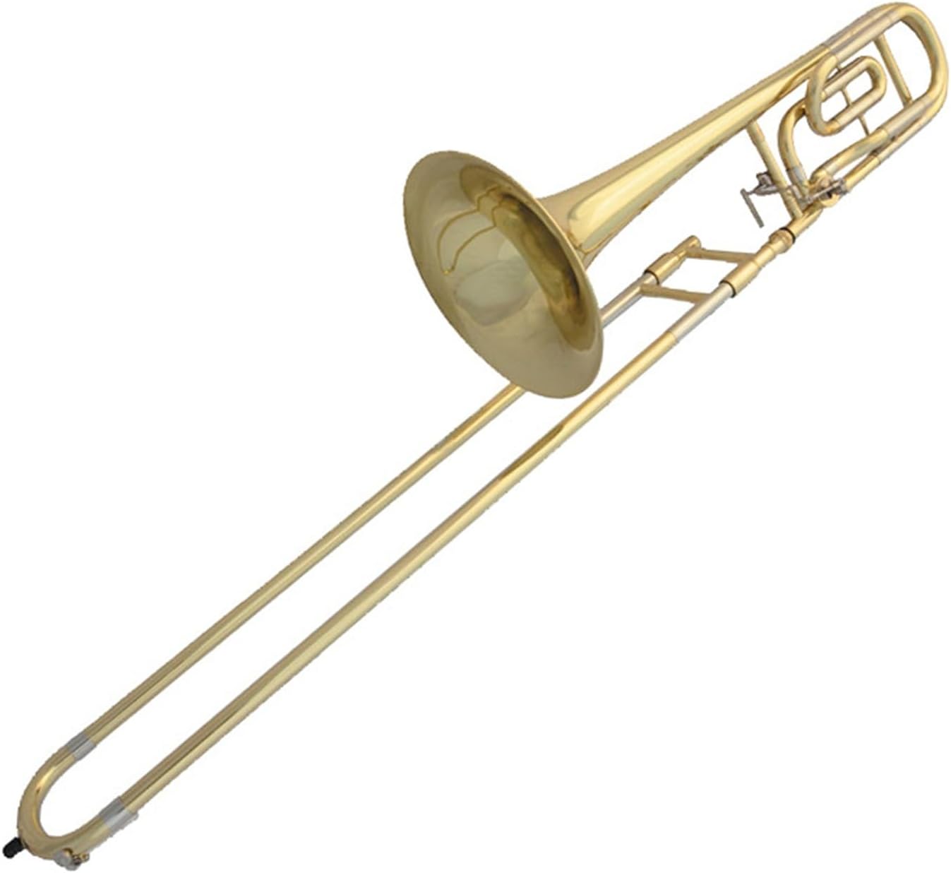 Professional instrument B flat trombone suitable for adults