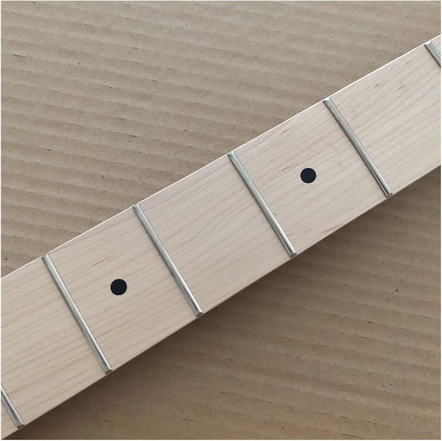 Paddle Head Maple 20 Fret 4 String Bass Guitar Neck Maple Fingerboard DIY Electric Guitar Neck