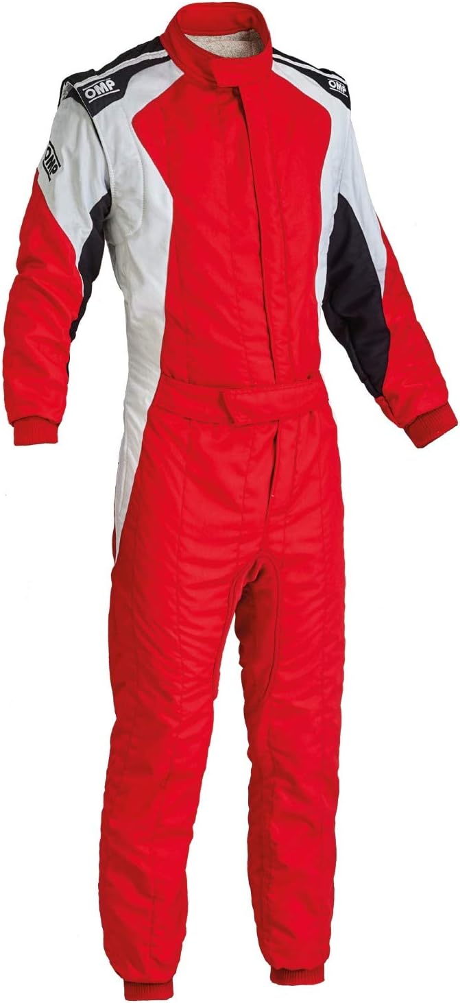 OMP - First Evo Overall Red/White - Size 64 (Fia 8856-2018) (IA0-1854-B01-063-64)