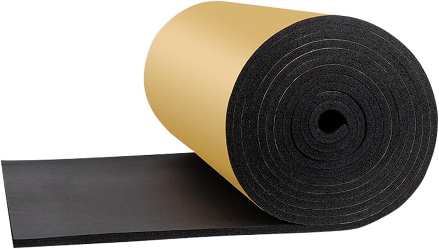 XPLKQXE Self Adhesive Garage Wall Protector, 0.39''/1cm Garage Car Door Bumper Guard, Soft Extra-Wide Foam Wall Cushion Protecting Your Car Doors (Color : Black, Size : 1m)