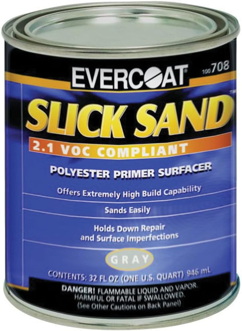 Fibre Glassevercoat FIB-708 Slick Sand, 1-quart