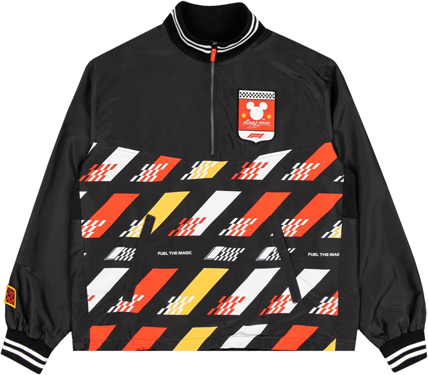 F1 Las Vegas Grand Prix x Disney Men's Checker Quarter Zip Jacket