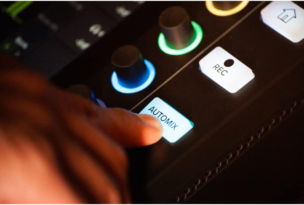 Mackie DLZ Creator Adaptive Digital Mixer for Podcasting, Content Creation, and Streaming with Zoom ZDM-1 Podcast Mic Pack, 32GB microSD Card and StreamEye Polishing Cloth