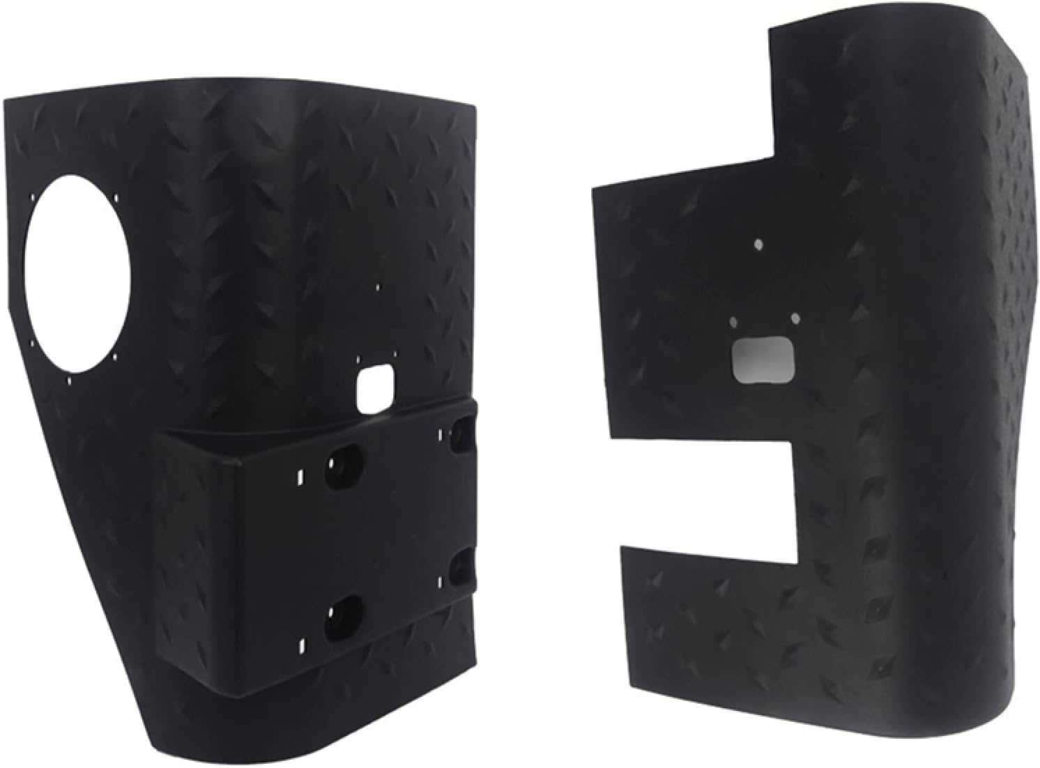 Car Tailgate Wrap Angle Cover Trim Rear Door Corner Guard Decoration, for Jeep Wrangler TJ 1997 2006