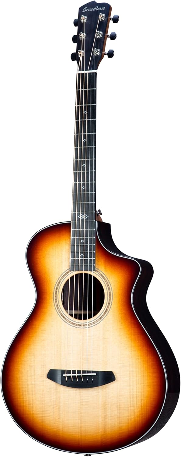 Breedlove Premier Concertina CE Acoustic-Electric Guitar - Burnt Amber Sitka/East Indian Rosewood