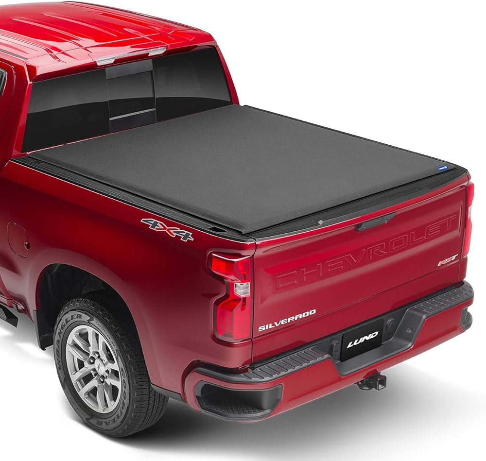 Lund Genesis Elite Roll Up Soft Roll Up Truck Bed Tonneau Cover | 96879 | Fits 2004 - 2012 Chevy/GMC Colorado/Canyon 6' 1