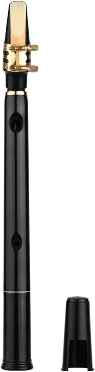 Black Pocket Sax Mini Portable Saxophone Little Saxophone with Carrying Bag Woodwind Instrument Musical Accessories Student Saxophone (Color : Style2)