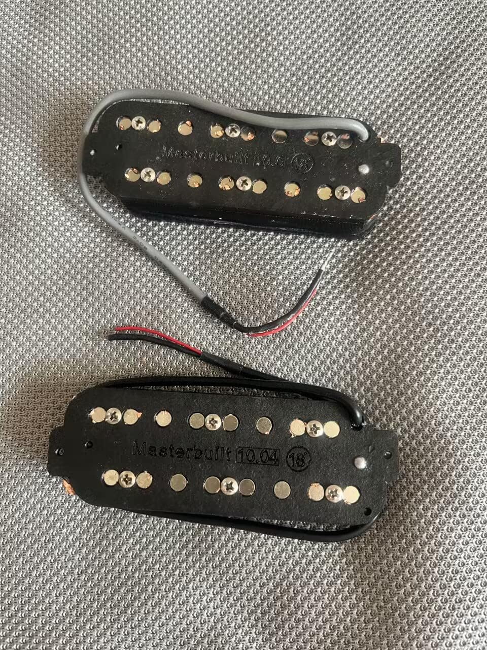8 String Fanned Guitar Pickups Humbucker Alnico V Magnet Pickups German 99.8% Nickel-plated Copper Wire Fit for 8 String Electric Guitar