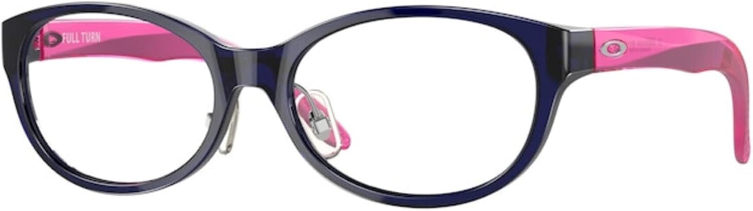 Oakley OY8024D Eyeglasses Bundle: OY 8024D 802402 Full Turn Polished Ice Blue and Eyewear Cleaning Kit