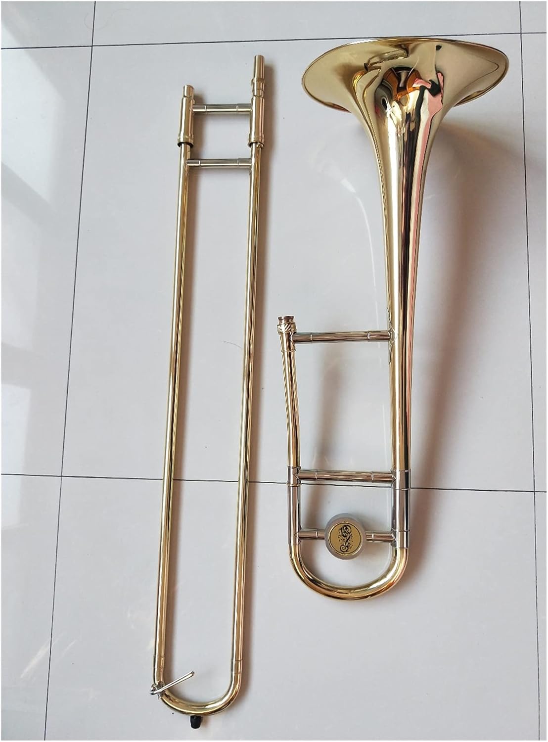 Student Trombone Professional Performance Grade Brass Imported Tenor Slide Trombone Trombone Instrument Drops B The Trombone Trombone Kit