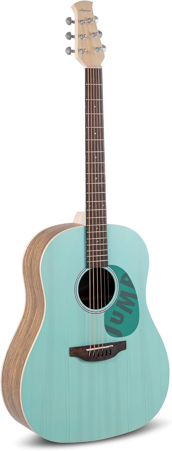 Applause Acoustic Guitar Jump Slope Shoulder Dreadnought Celeste AAS-69-T