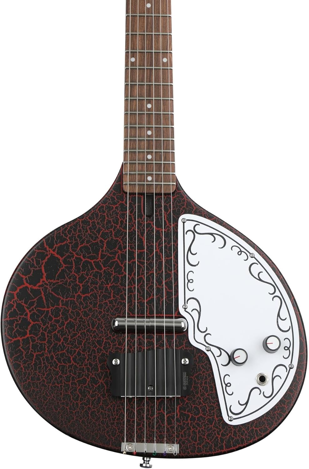 Danelectro Baby Sitar - Red Crackle
