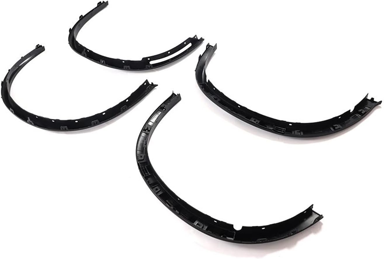 PP Wheel Arches Eyebrow Fender Mudguards Compatible with BMW X6 F16 2015-2018 Car Fender Flares Arches Wheel Eyelid Eyebrow