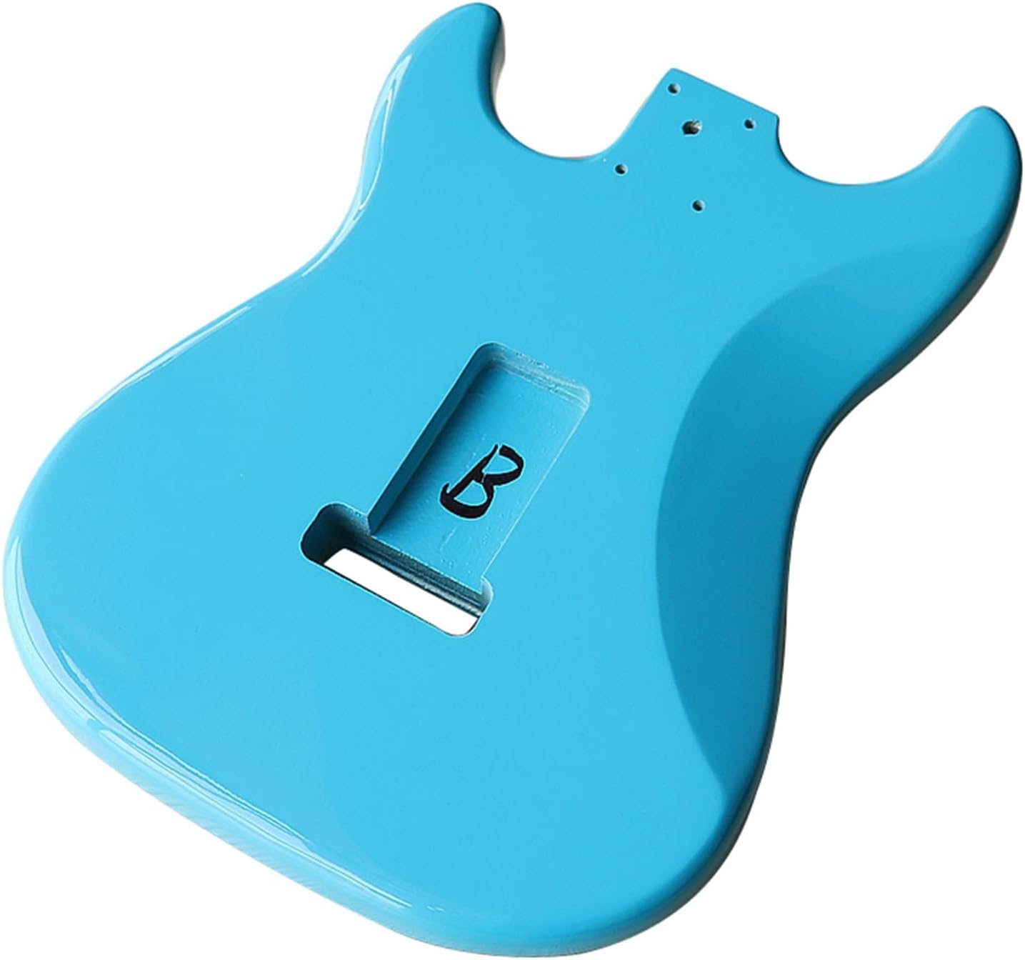 TSTS Blue Poplar Wood Electric Guitar Body for ST Guitar Accessories Guitar Barrel 5.7cm Pocket Width Guitar DIY Accessory