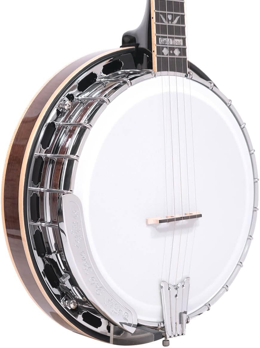 Gold Tone OB-250AT Orange Blossom Arch Top Banjo (Five String, Vintage Brown)