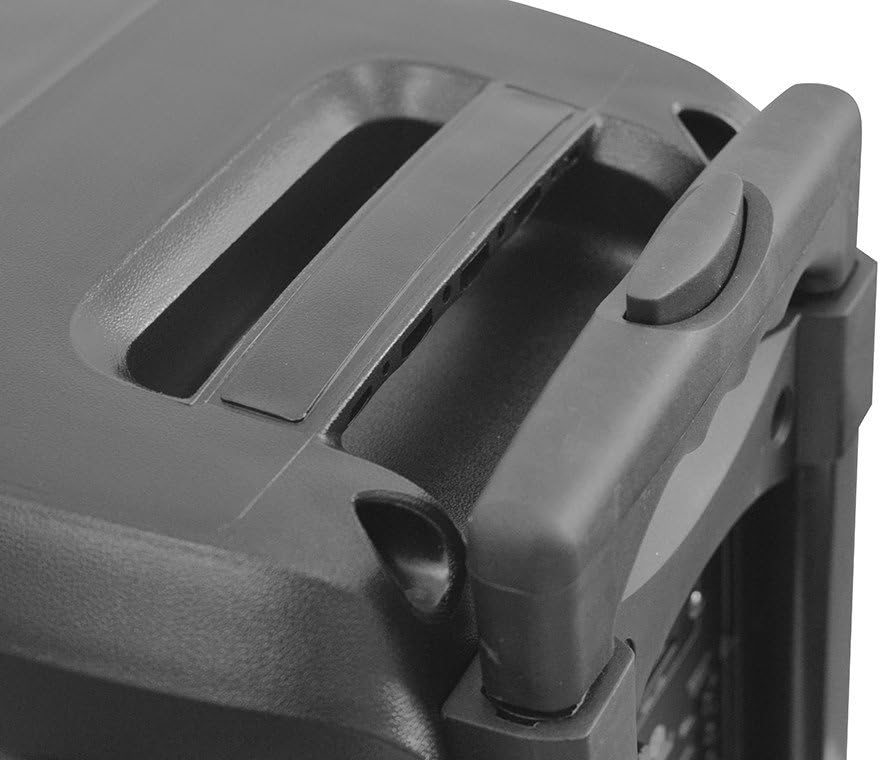 Karaoke-Machine, Wireless Portable-Speakers with 2 Wireless Microphones, PA-Sound System (MCP-75 Suono) Yellow & Black