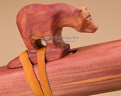 Native American Cedar Flute Pack -Bear & Bag