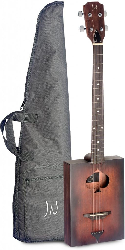 James Neligan 6 String Firkin Cask Series Acoustic Cigar Box Guitar with Gig Bag Included