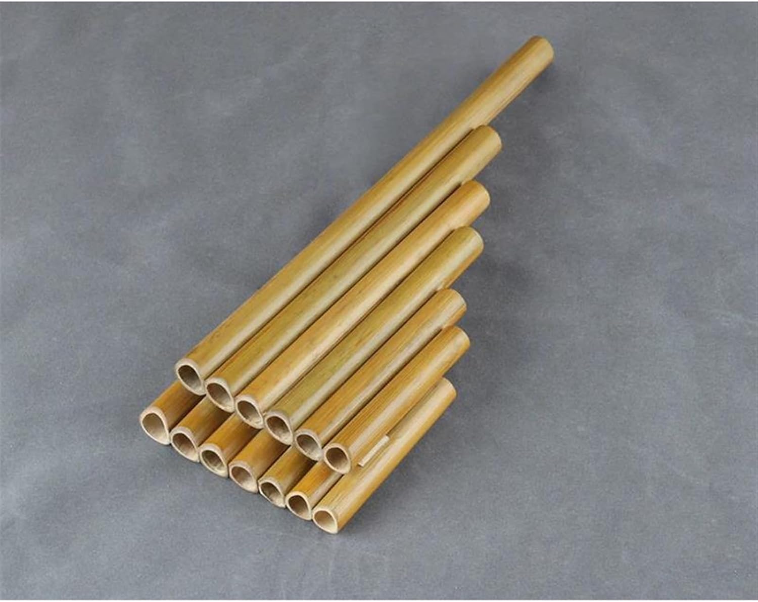 pan flute for beginners 13 C/G Key Pipes Pan Flute Double Pipes Traditional Woodwind Musical Instrument For Musical Lover (Color : LEFT-C)