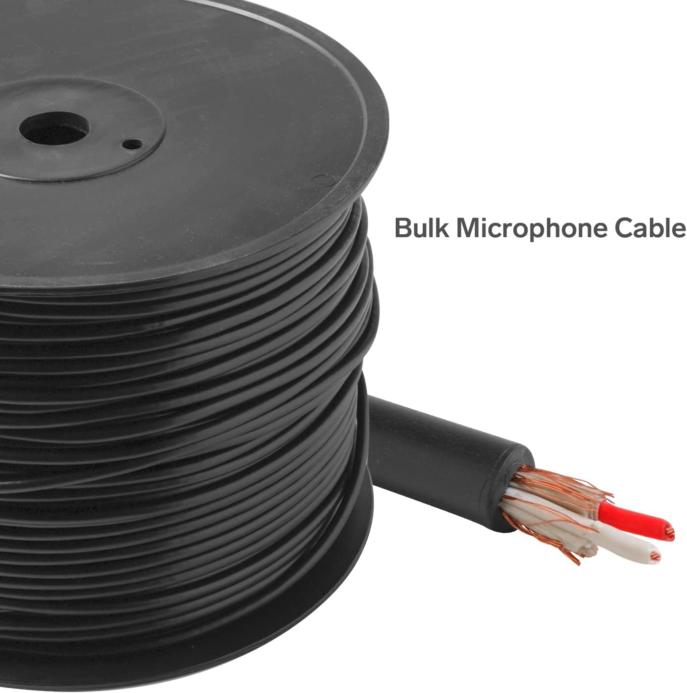 STEREN 1000ft 22AWG 2-Conductor Microphone CableSteren ProAudio: Professional-Grade - Superior Sound Quality for Studio, Stage, and Live Performances