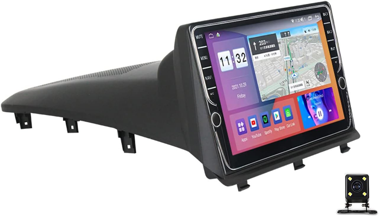 Double Din Car Stereo with Bluetooth 5.0, 9 Inch Car Multimedia Receiver for Opel Antara 1 2006-2017 Car Audio MP5 Player with Backup Camera/Steering Wheel Control/Carplay/DSP