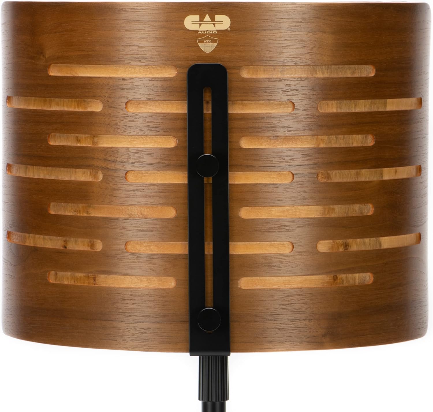 CAD Audio AS50 Acousti-Shield Stand Mounted Enclosure in walnut finish