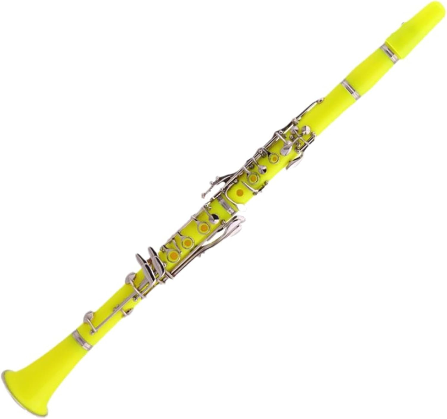 Clarinet for Adult Beginners Clarinet in B flat major playing wind instruments(Yellow)