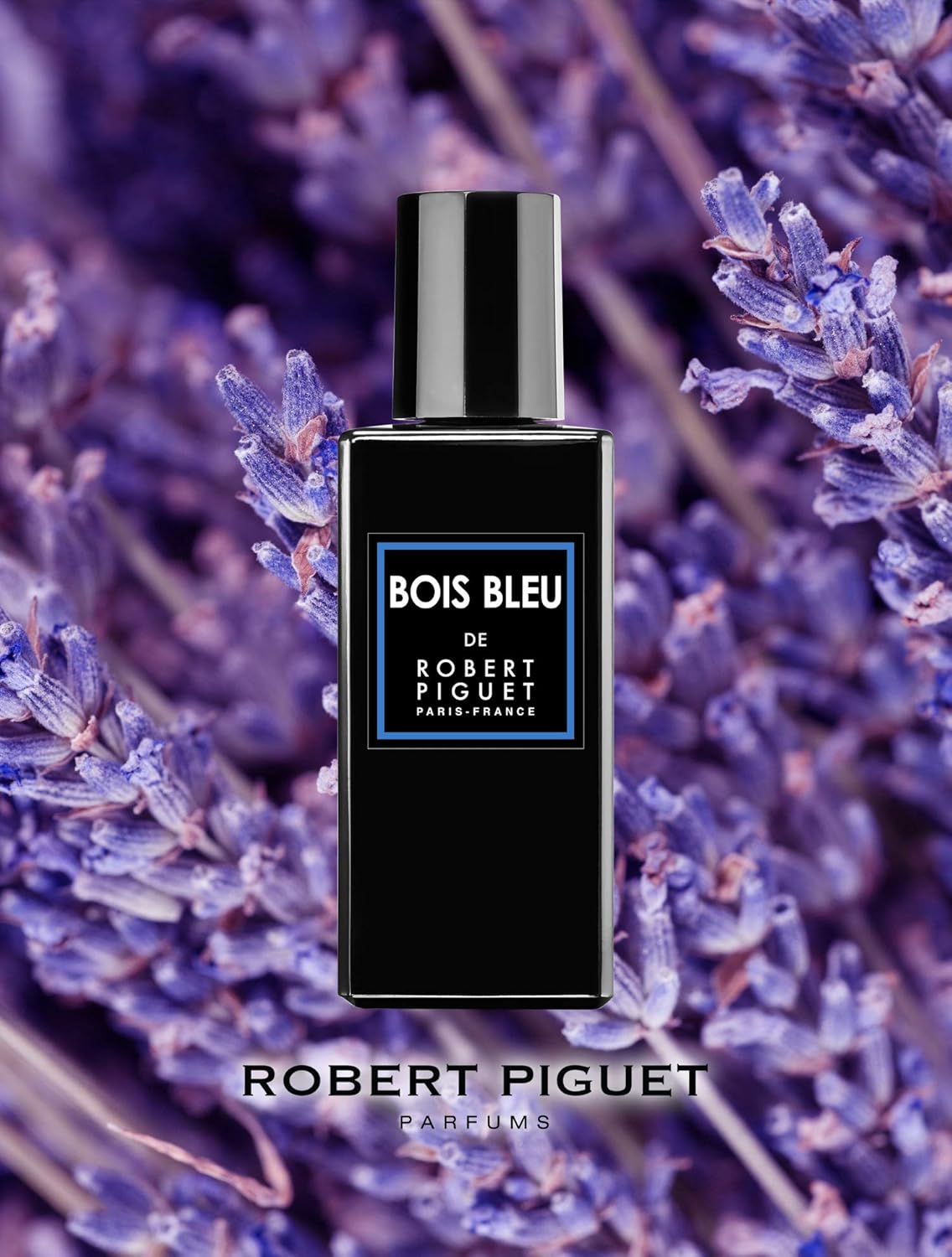 Robert Piguet Bois Bleu Eau de Parfum Spray - Woody Aromatic Unisex Perfume with Notes of Bergamot, Nutmeg & Sandalwood - Made in France, 3.4 Fl Oz