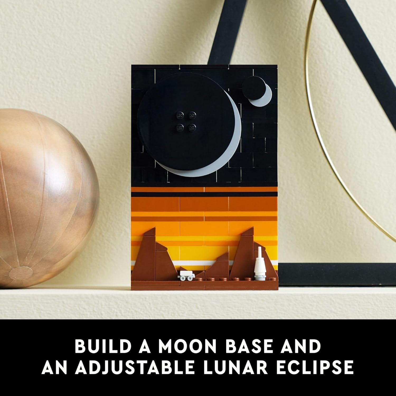LEGO Ideas Tales of The Space Age Building Sets of Comets, Black Hole, & More for Adults 18+ - Space Themed DIY Crafts Kit for Display - Astronomy Gifts Idea - 21340