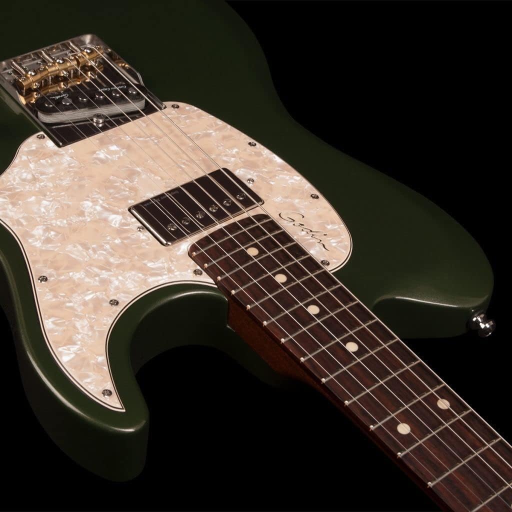 Desert Green Stadium Guitar by Godin