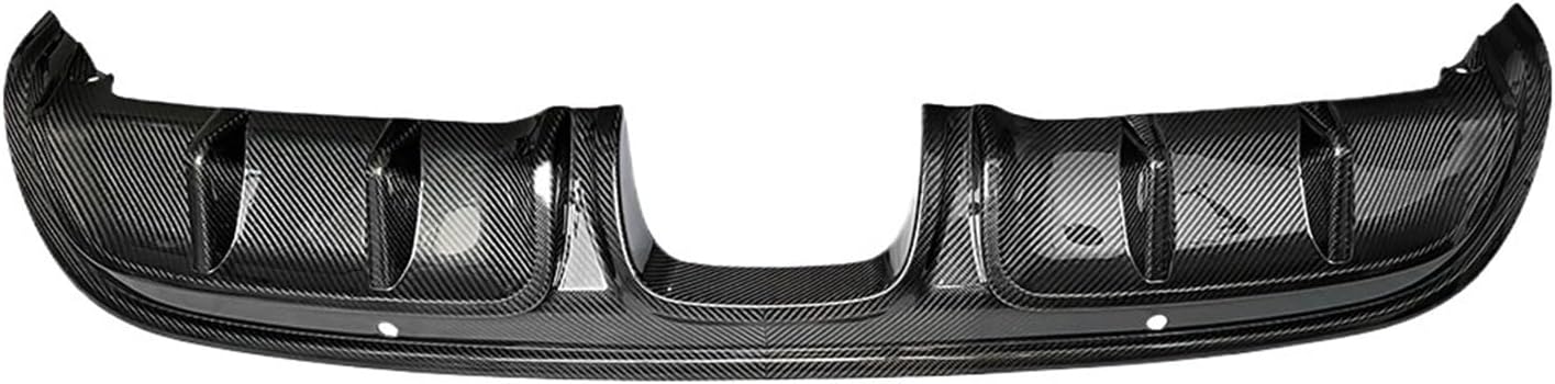 Real Dry Carbon Fiber Diffuser Car Rear Bumper Apron Compatible For Porsche 718 Boxster Cayman 2016up