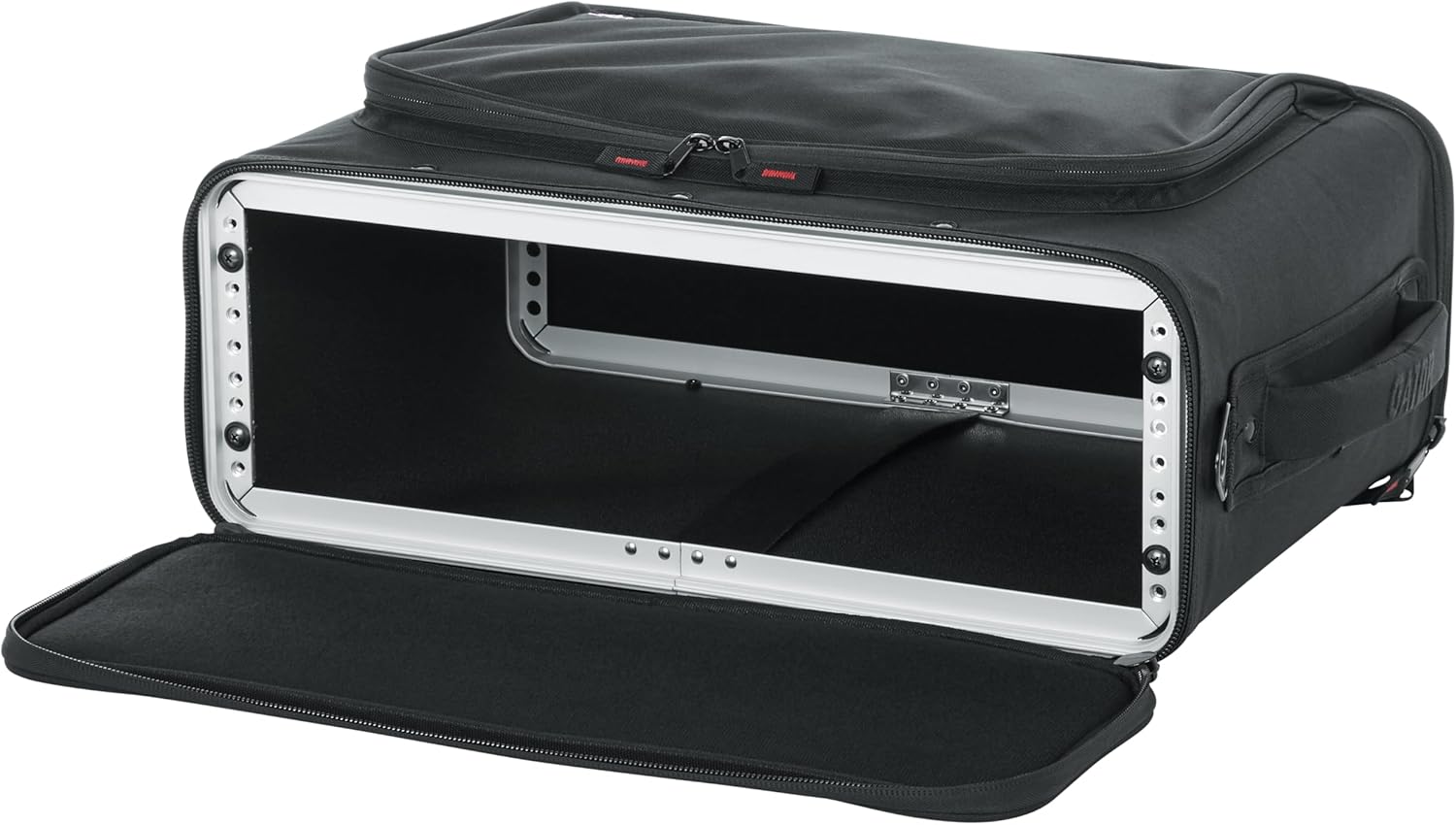 Gator Cases Lightweight Rack Bag with Removable Shoulder Strap Stage and Studio Equipment Case (GR-RACKBAG-3U)