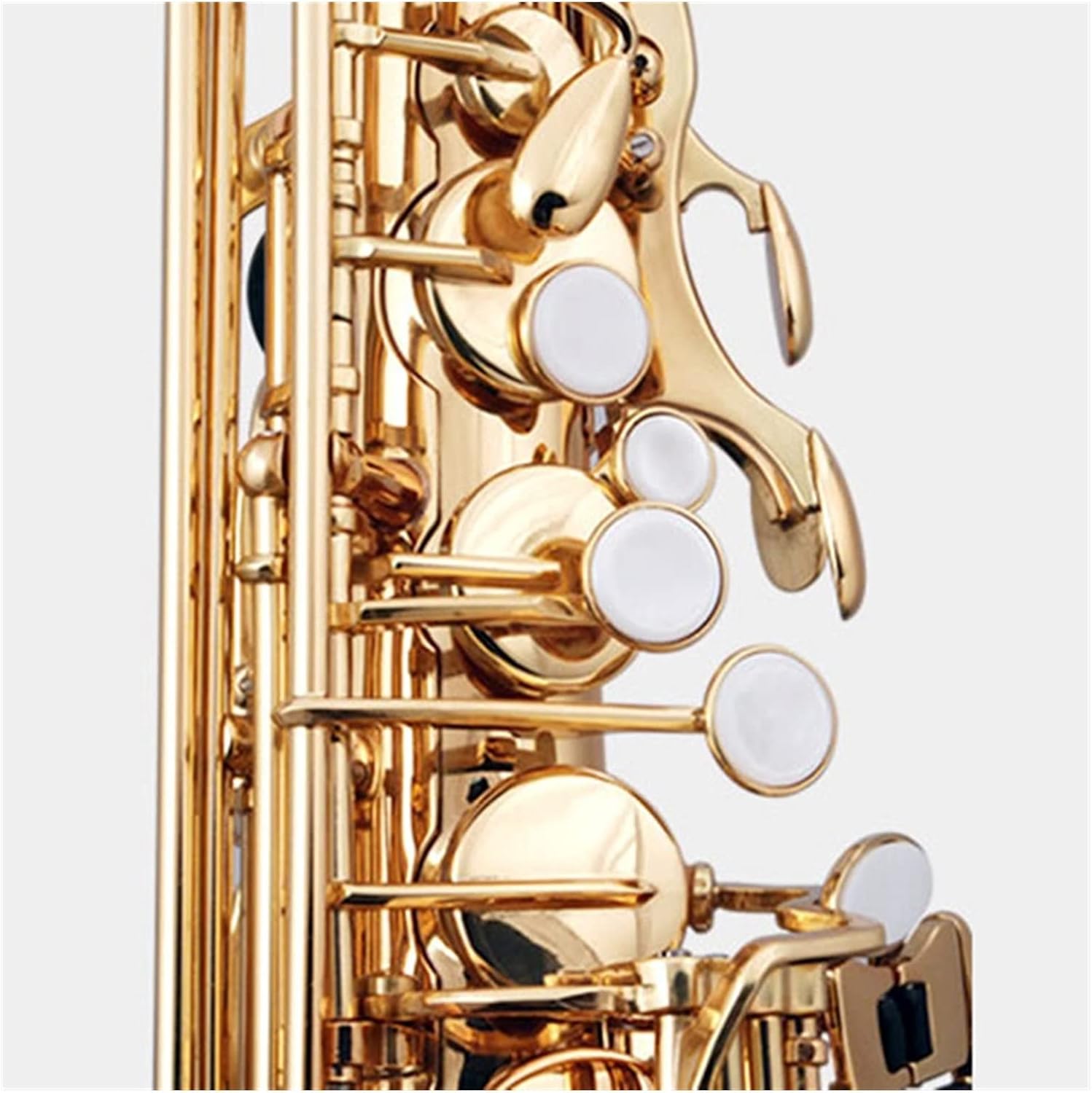 E-Flat Alto Saxophone Primary Color Pearl Buckle Saxophone/Wind Instrument
