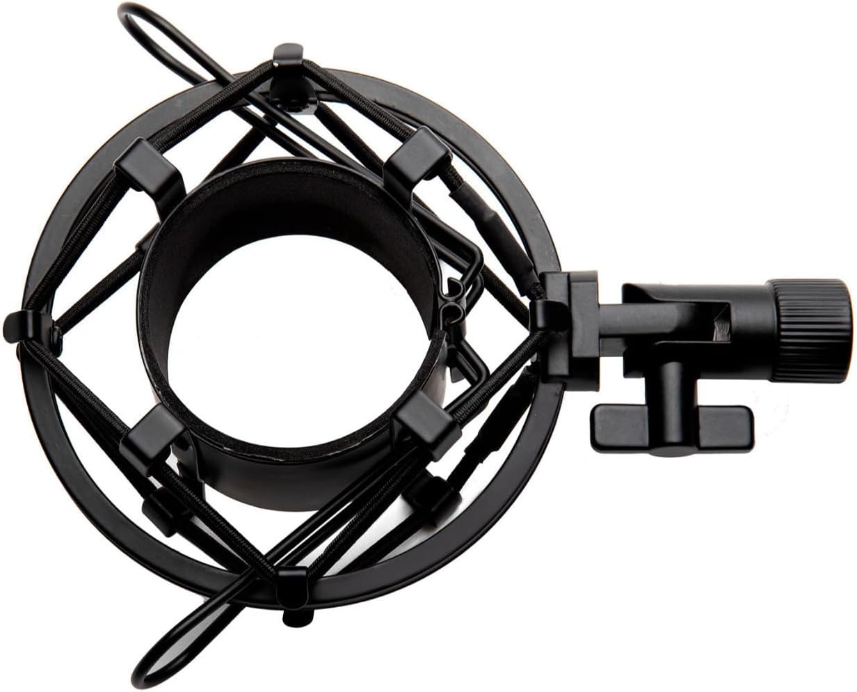 Focusrite Scarlett 2i2 Studio 4th Gen USB Audio Interface - Professional Recording Solution with High-Performance Preamps Bundle with Pop Filter, Microphone Stand, and Shock Mount (4 Items)