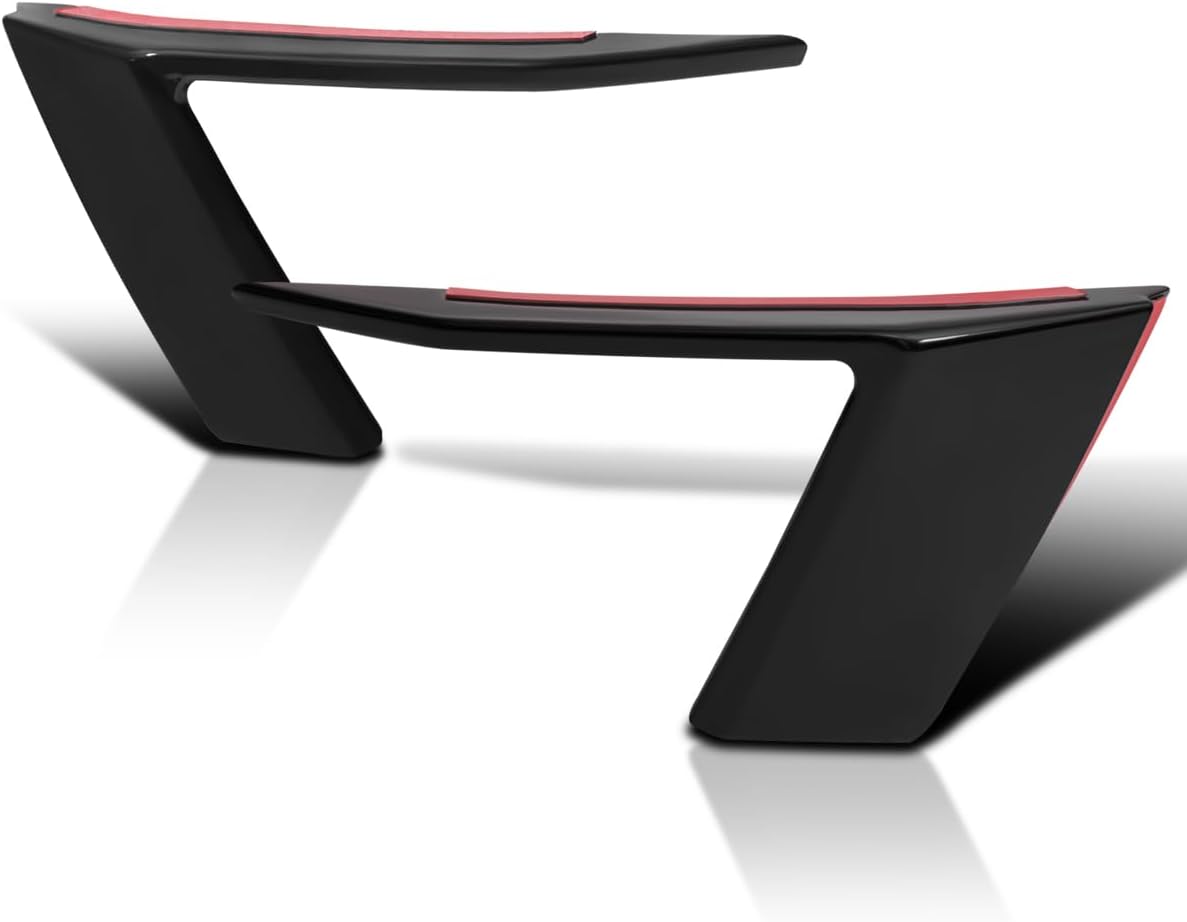 Spec-D Tuning Front Bumper Cover Fog Light Vent Compatible with 2018-2022 Ford Mustang GT