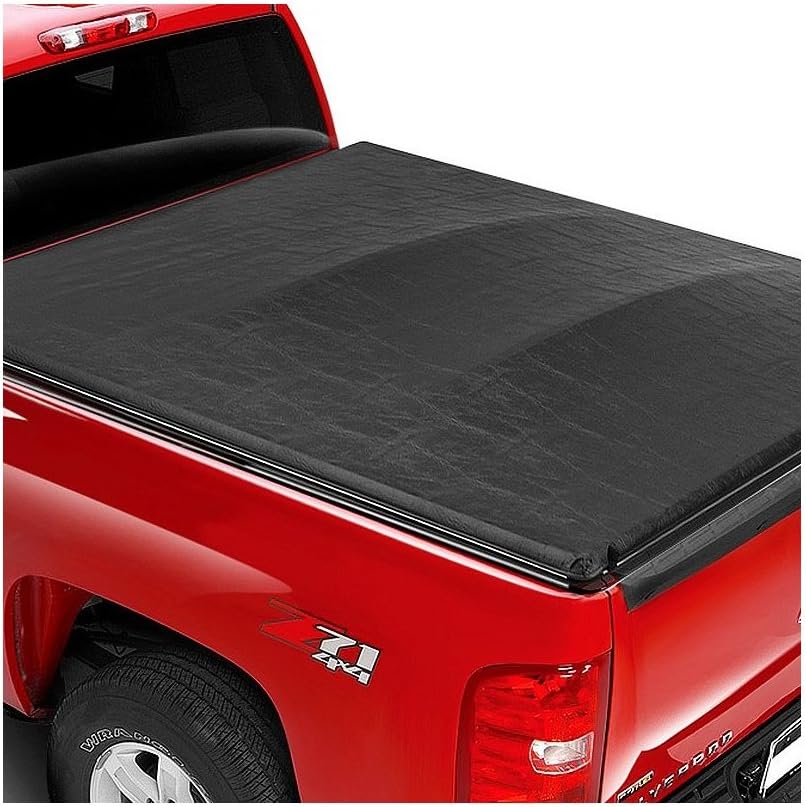 Bestop 18146-01 ZipRail Tonneau Cover for 2005-2018 Nissan Frontier Double Cab (w/ or w/o utility rail system), 4.9' bed