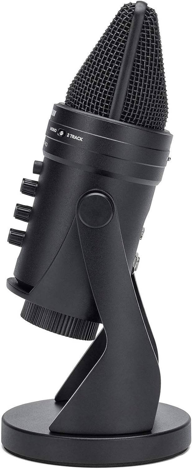 Samson G-Track Pro Studio USB Condenser Microphone Mic+Built in Audio Interface Bundle with Rockville iUSB USB-A to Lightning Adapter Dongle USB (2 Items)