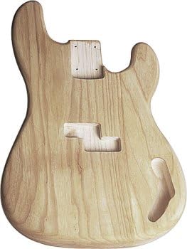 P BASS BODY ASH UNFINISHED