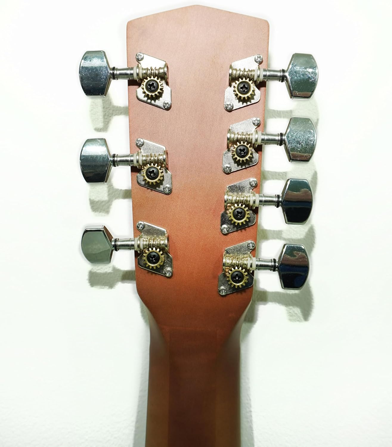 New Acoustic Guitar, Seven 7 String Acoustic Dreadnought Guitar Trembita SunCity made in Ukraine Natural Wood!