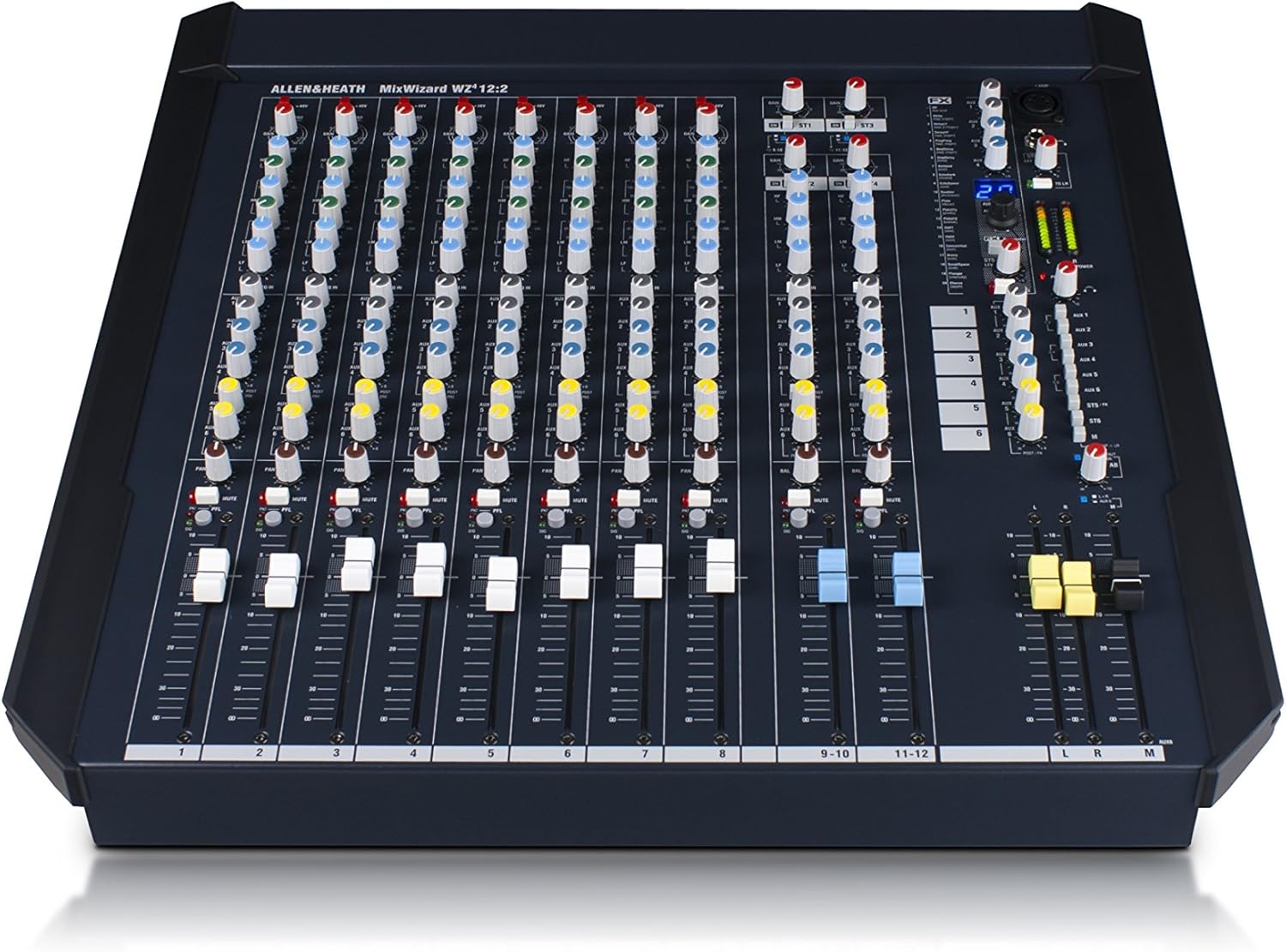Allen & Heath WZ412:2 MixWizard4 12:2 Desk/Rack Mountable Professional Mixing Console