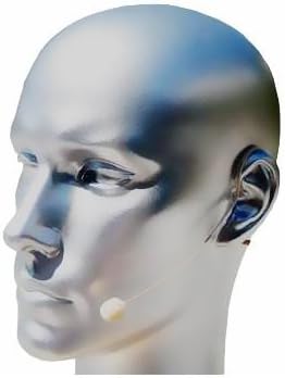 U-VOICE UVS-70D-SH4 Earhook Headset Mic with Detachable Cable for Shure Wireless Microphone System