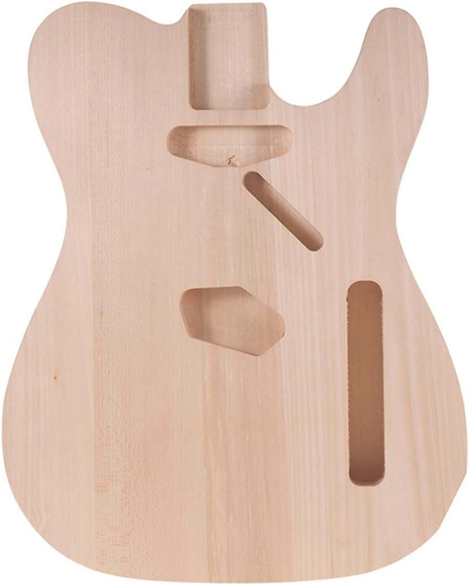 DIY Electric Guitar Body Basswood Material Unfinished Guitar Bodies Custom Guitar Parts Unfinished Guitar Body