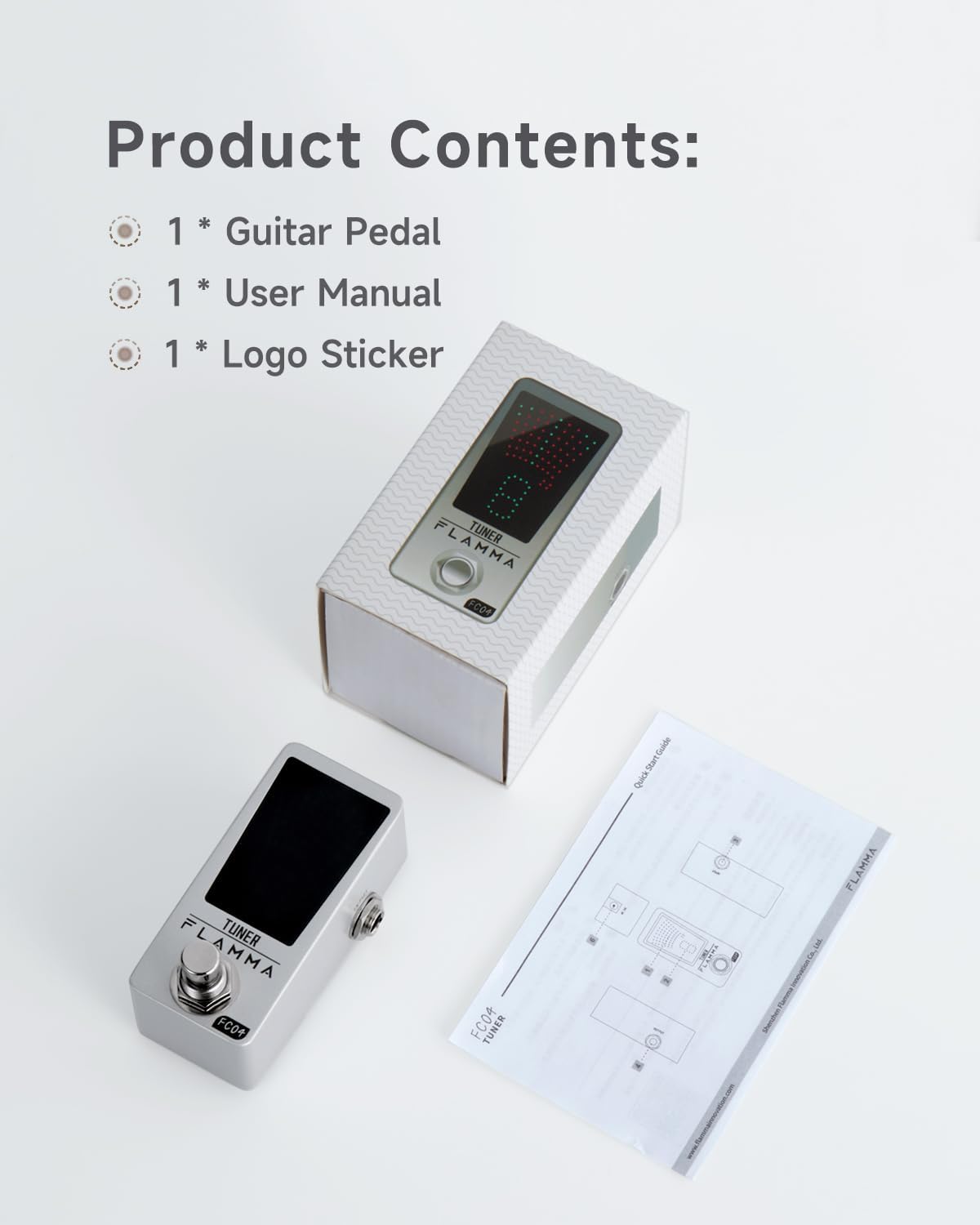 FLAMMA FF01 Looper Pedal and FC04 Tuner Pedal