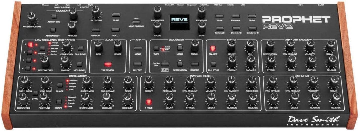Dave Smith Instruments Prophet Rev2 16-Voice Polyphonic Analog Synthesizer Module