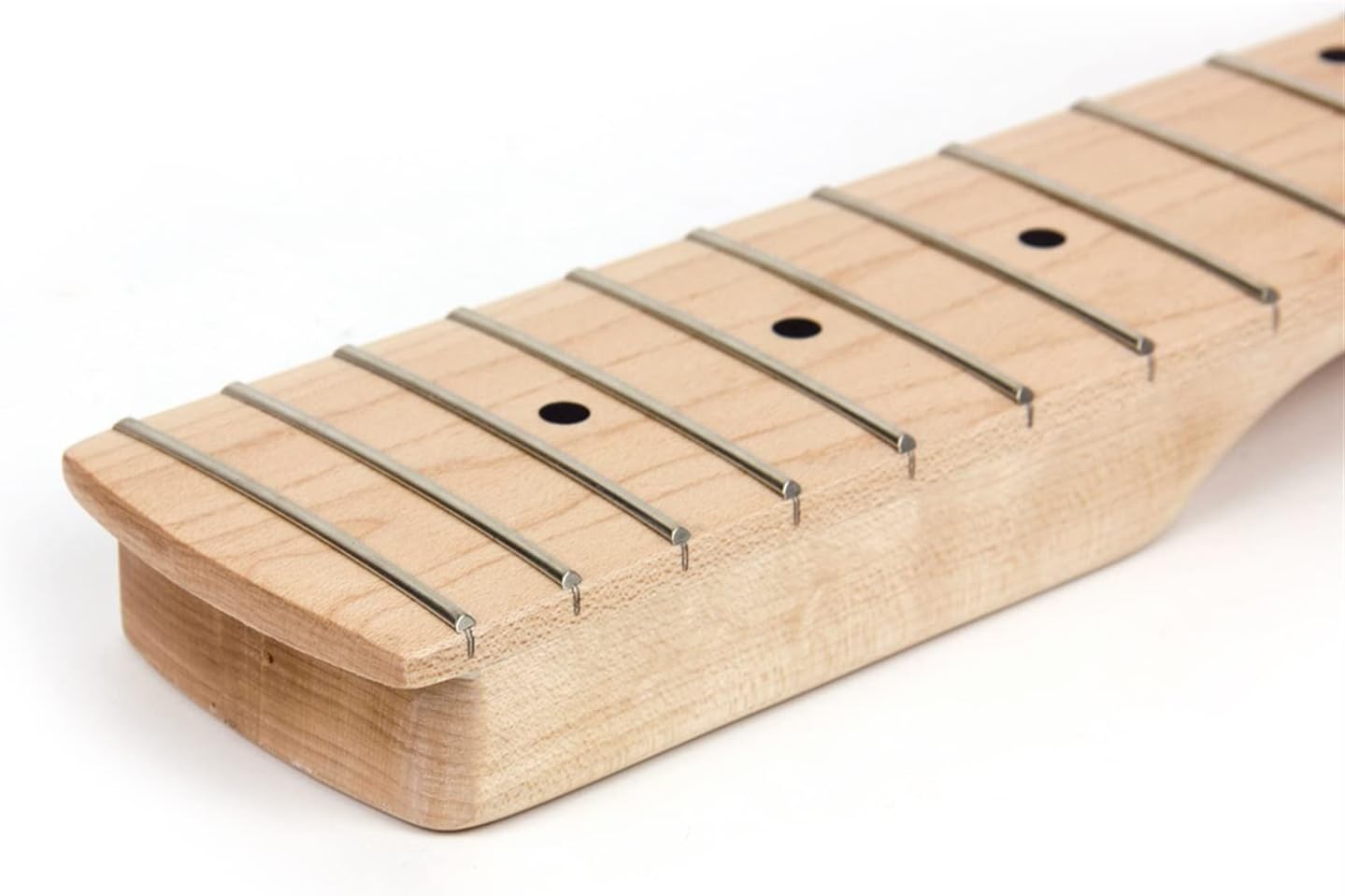 Electric Guitar Neck 4 String Maple for Bass 21 Frets Bolt On 38 Mm Nut Nature Satin Unfinished Guitar Neck (Color : Maple Fretboard)