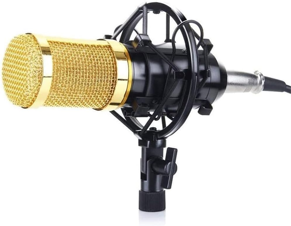 USB Microphone, Metal Condenser Recording Microphone for Studio Recording Vocals, Karaoke Microphone