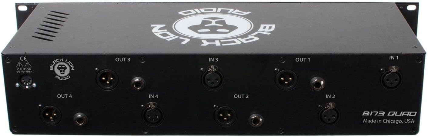 Black Lion Audio B173 Quad - 4 Channel Mic Preamp