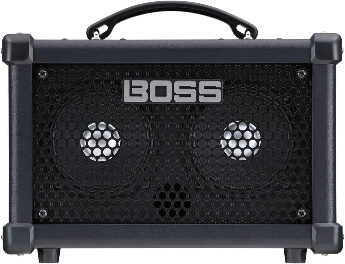 BOSS Dual Cube BASS LX Bass Guitar Amp – The Ultimate Cube bass Practice with pro Tones and Effects, onboard Rhythms, and Extended Range for Performing, Recording, and livestreaming.